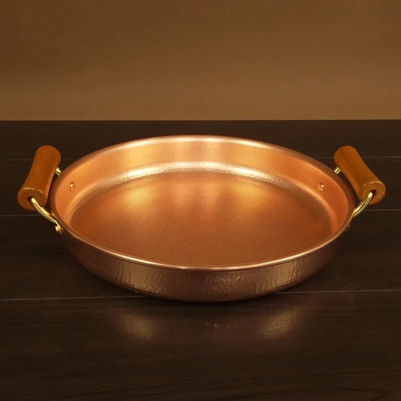 Pure Copper Pan BBQ Plate Beer Mug Set Barbecue Plate Binaural Pan Pure Copper Beer Mug
Pure Copper Pan BBQ Plate Beer Mug Set Barbecue Plate Binaural Pan Pure Copper Beer Mug