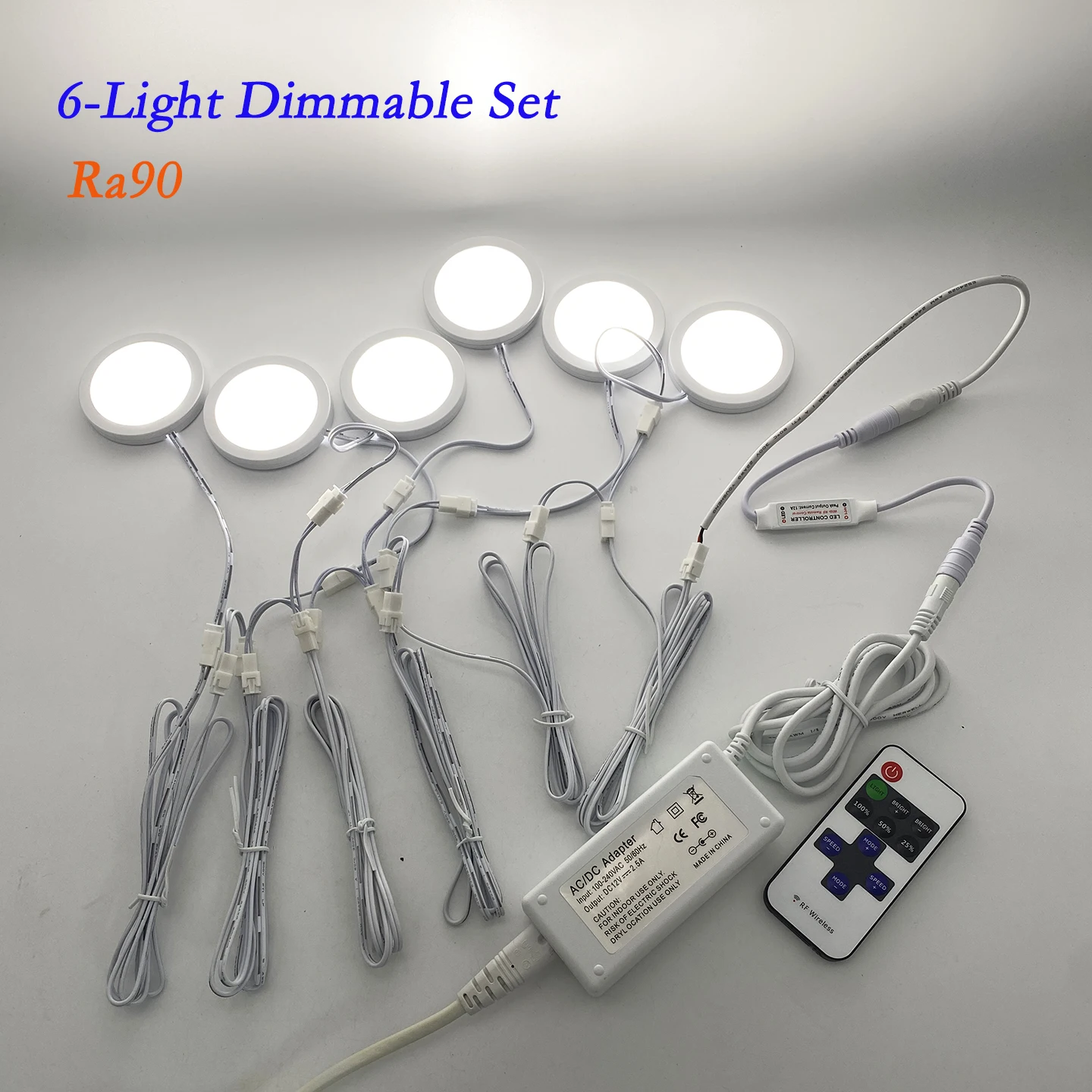 LED 12V Adjustable Light Kit LED Dimmable Mini Ceiling Downlight 3W 100V-240V Cabinet Kitchen Closet Indoor Home whith Remote
LED 12V Adjustable Light Kit LED Dimmable Mini Ceiling Downlight 3W 100V-240V Cabinet Kitchen Closet Indoor Home whith Remote