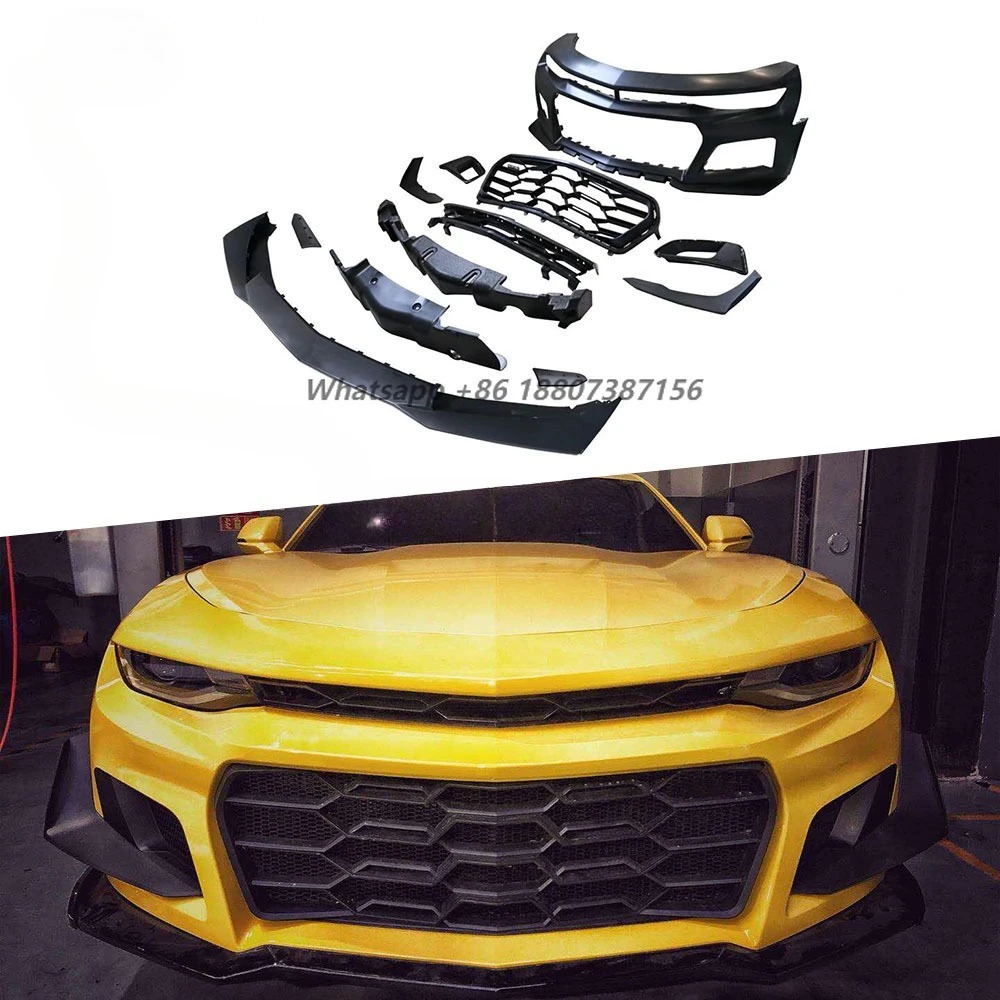 High Quality Front Bumper Wide Body Kits Spoiler for Camaro 2016 - 2019 PP Front Bumper Covers
High Quality Front Bumper Wide Body Kits Spoiler for Camaro 2016 - 2019 PP Front Bumper Covers