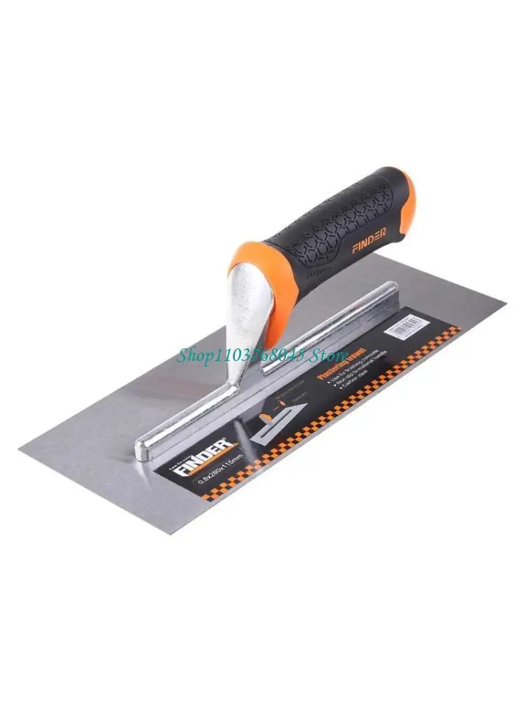 R53F Finishing Trowel with Soft Grip Handle Flat Headed Trowel Set for Concrete 11in
R53F Finishing Trowel with Soft Grip Handle Flat Headed Trowel Set for Concrete 11in