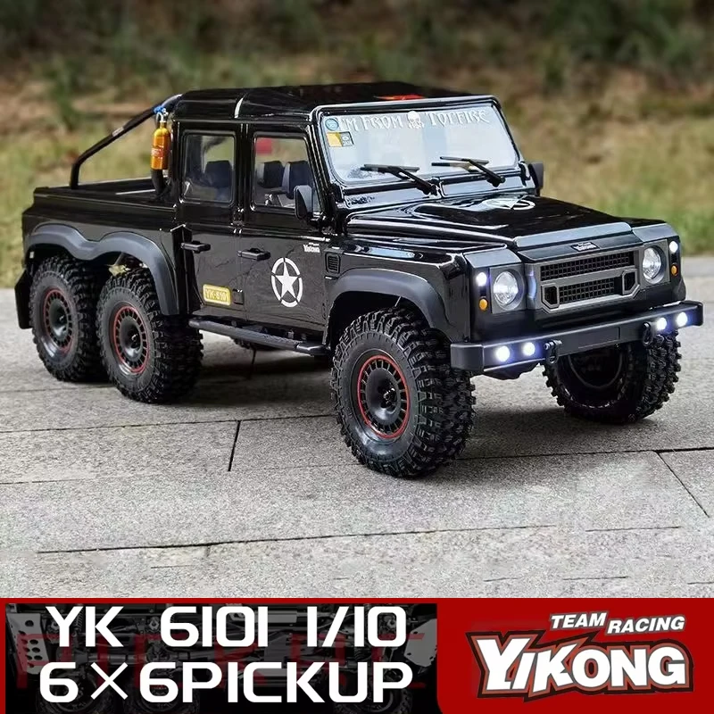 YIKONG RC Car YK6101 Off-Road Pickup Масштаб 1/10 6WD Альпинистский грузовик Электрическая модель автомобиля с дистанционным управлением — идеальный выбор подарка
YIKONG RC Car YK6101 Off-Road Pickup Масштаб 1/10 6WD Альпинистский грузовик Электрическая модель автомобиля с дистанционным управлением — идеальный выбор подарка