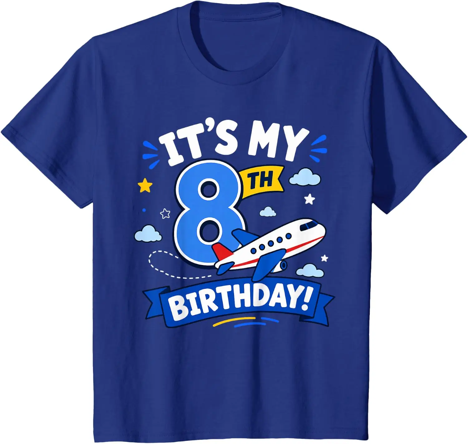 8th Birthday Airplane Boy Airplane 8 Years Old Birthday T-Shirt Unisex Children’s Wear Cotton Casual Kid Graphic T Shirts
8th Birthday Airplane Boy Airplane 8 Years Old Birthday T-Shirt Unisex Children’s Wear Cotton Casual Kid Graphic T Shirts