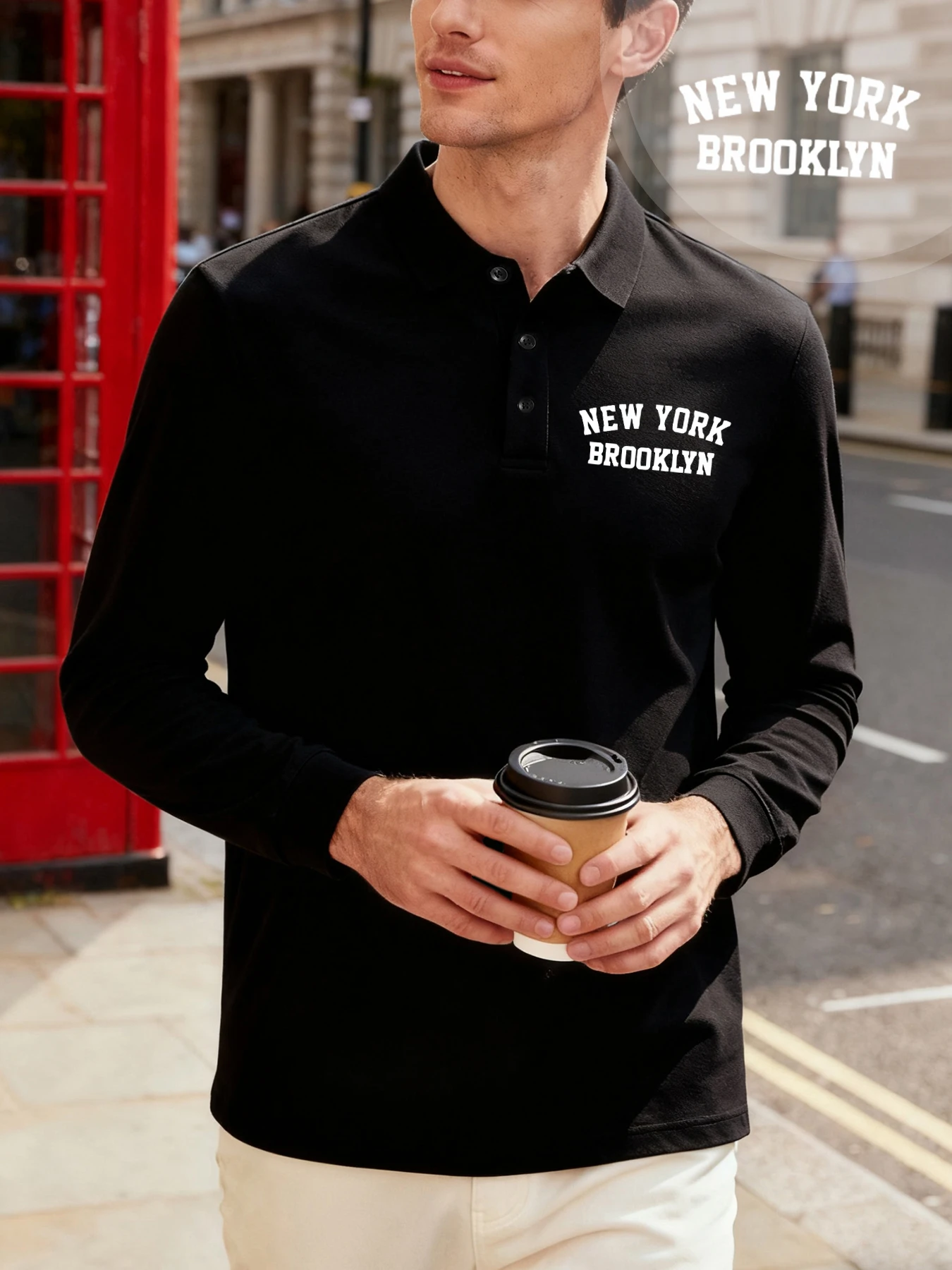 Нью-Йорк Бруклин с принтом Revers, мужская универсальная дышащая уличная футболка с длинными рукавами, повседневная базовая одежда
Нью-Йорк Бруклин с принтом Revers, мужская универсальная дышащая уличная футболка с длинными рукавами, повседневная базовая одежда