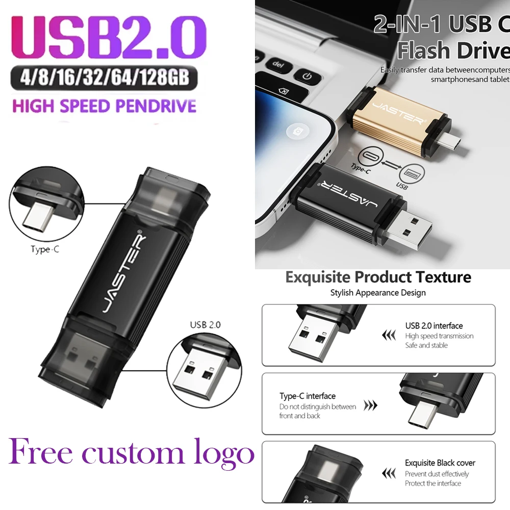 TYPE-C Plastic USB Flash Drive 128GB Free Custom Logo Memory Stick 64GB Black Pen Drive 32GB Creative Gift USB Stick 16GB Custom
TYPE-C Plastic USB Flash Drive 128GB Free Custom Logo Memory Stick 64GB Black Pen Drive 32GB Creative Gift USB Stick 16GB Custom