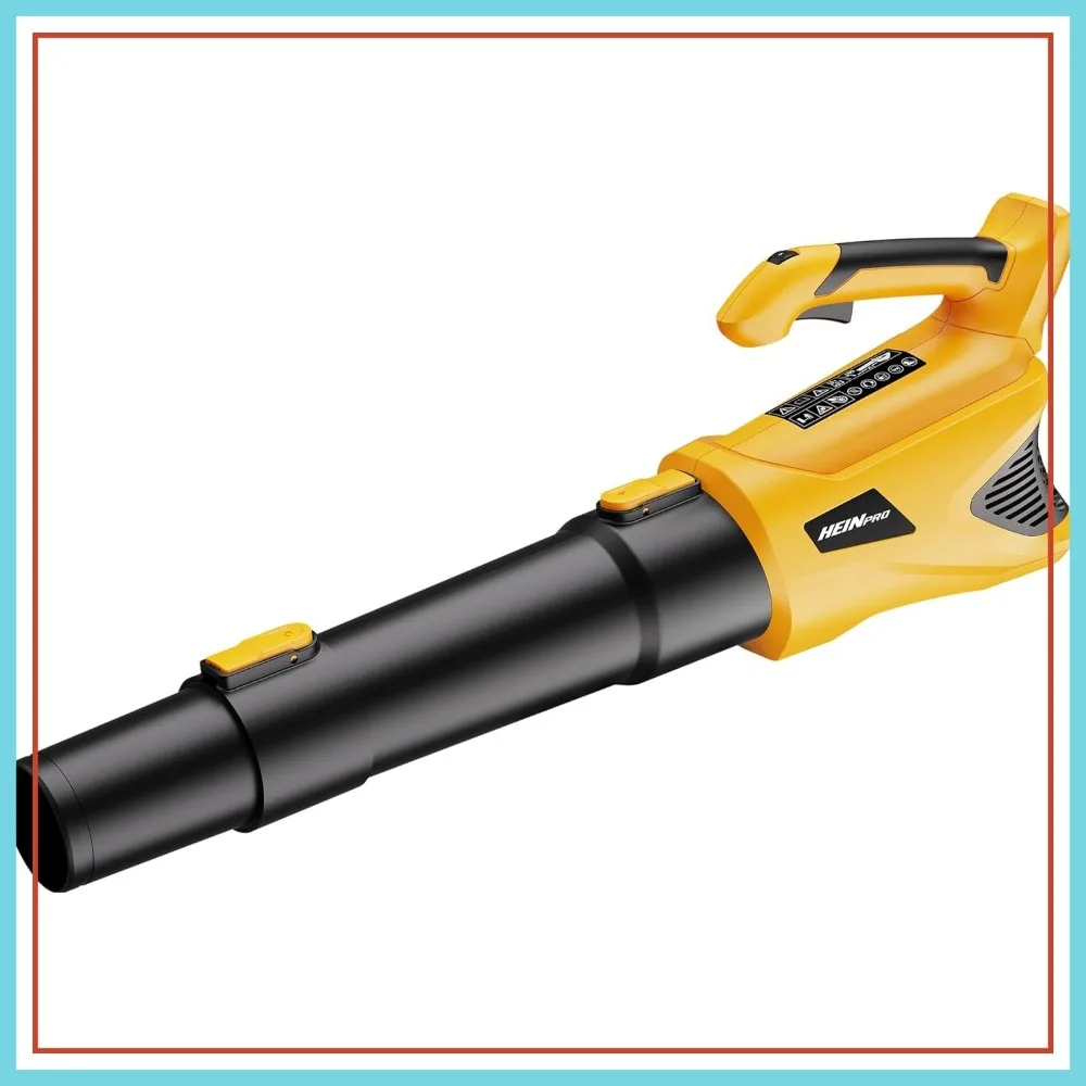 500CFM/150MPH Cordless Leaf Blower, 5 Speed Modes, Battery Powered for Lawn Care (Tool Only)
500CFM/150MPH Cordless Leaf Blower, 5 Speed Modes, Battery Powered for Lawn Care (Tool Only)