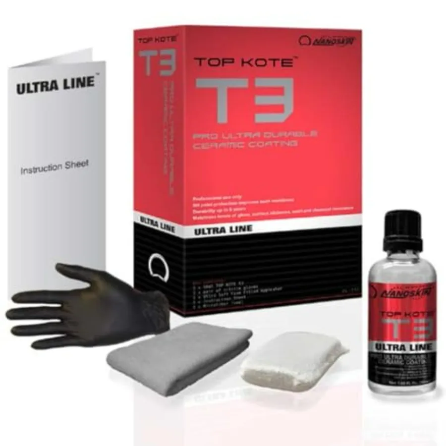 Ultra Line T3 Ultra Durable Ceramic Coating 9H Ceramic Paint Coating for Car Detailing Apply After Car Wash Clay Bar Car Polish
Ultra Line T3 Ultra Durable Ceramic Coating 9H Ceramic Paint Coating for Car Detailing Apply After Car Wash Clay Bar Car Polish