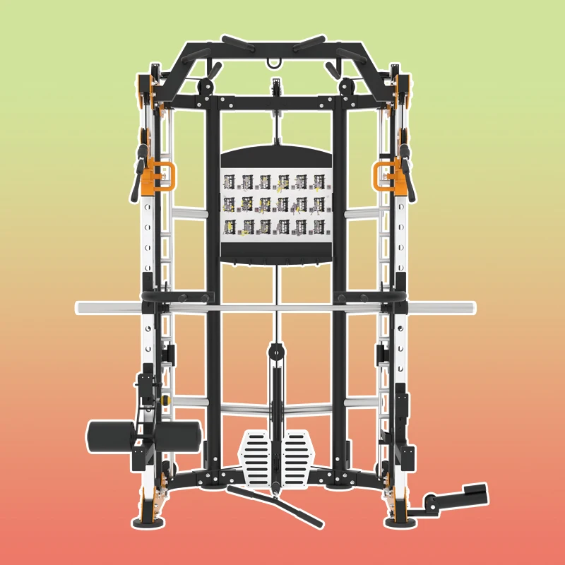 C80 Super Multi-Functional Trainer Gym Equipment All-in-One Home Gym Power Cage Pro Multi Smith Machine For Fitness Use Minolta
C80 Super Multi-Functional Trainer Gym Equipment All-in-One Home Gym Power Cage Pro Multi Smith Machine For Fitness Use Minolta