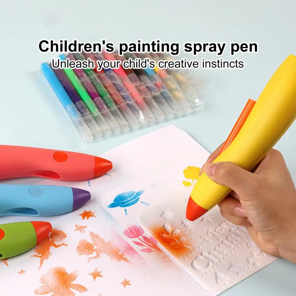 Electric Marker Pen Watercolor Pen Usb Rechargeable Electric Spray Pen Airbrush Set with Ergonomic Design for Washable
Electric Marker Pen Watercolor Pen Usb Rechargeable Electric Spray Pen Airbrush Set with Ergonomic Design for Washable