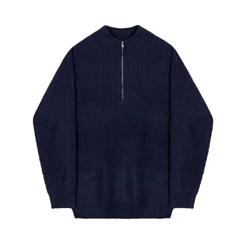 SemiZip Knit Sweater E 55149 Women's Knitted Sweater with Zipper Spring 2026 Non-deformable Fabric Fashion Outerwear
SemiZip Knit Sweater E 55149 Women's Knitted Sweater with Zipper Spring 2026 Non-deformable Fabric Fashion Outerwear