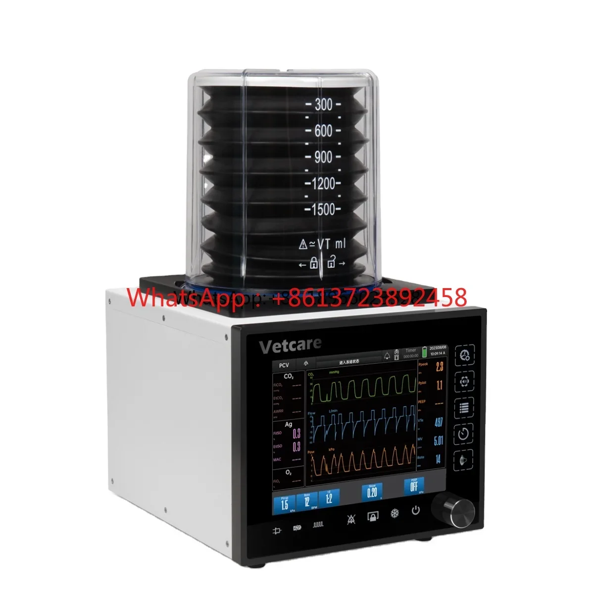 Portable Smart animal Anesthesia Ventilator Veterinary Anesthesia Ventilator
Portable Smart animal Anesthesia Ventilator Veterinary Anesthesia Ventilator