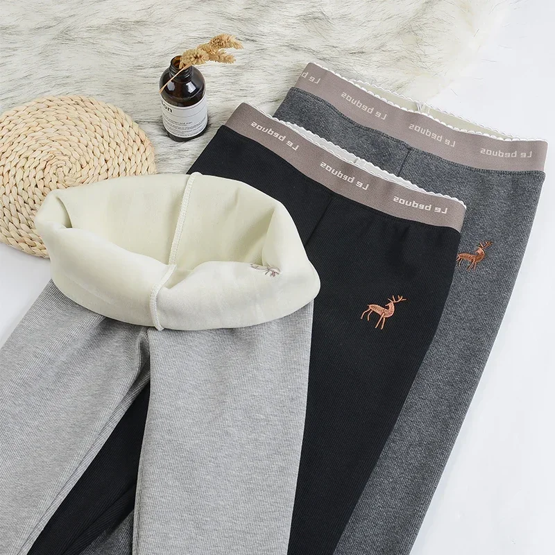 Ladies Fashion Thickening Embroidery Boots Pants Women Streetwear Clothes Female Girls High Waist Warm Trousers BVAR2016
Ladies Fashion Thickening Embroidery Boots Pants Women Streetwear Clothes Female Girls High Waist Warm Trousers BVAR2016