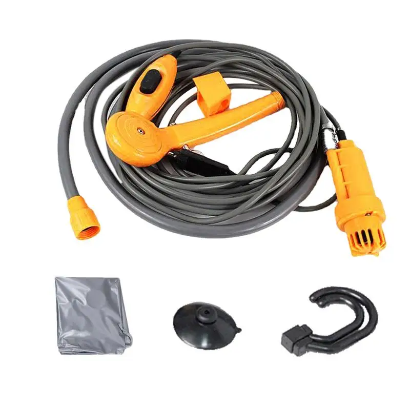 Портативный душ для кемпинга, мойки автомобиля, насадка для душа Plug and Play, портативная насадка для душа для кемпинга, пляжа, плавания на открытом воздухе
Портативный душ для кемпинга, мойки автомобиля, насадка для душа Plug and Play, портативная насадка для душа для кемпинга, пляжа, плавания на открытом воздухе