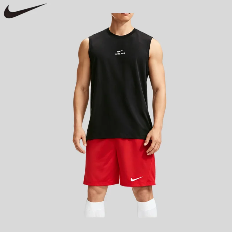 Nike 2Pcs Elastic Fabric Shorts Vest Men Professional Basketball Training OutfitIM4900-010+IB8654-657
Nike 2Pcs Elastic Fabric Shorts Vest Men Professional Basketball Training OutfitIM4900-010+IB8654-657
