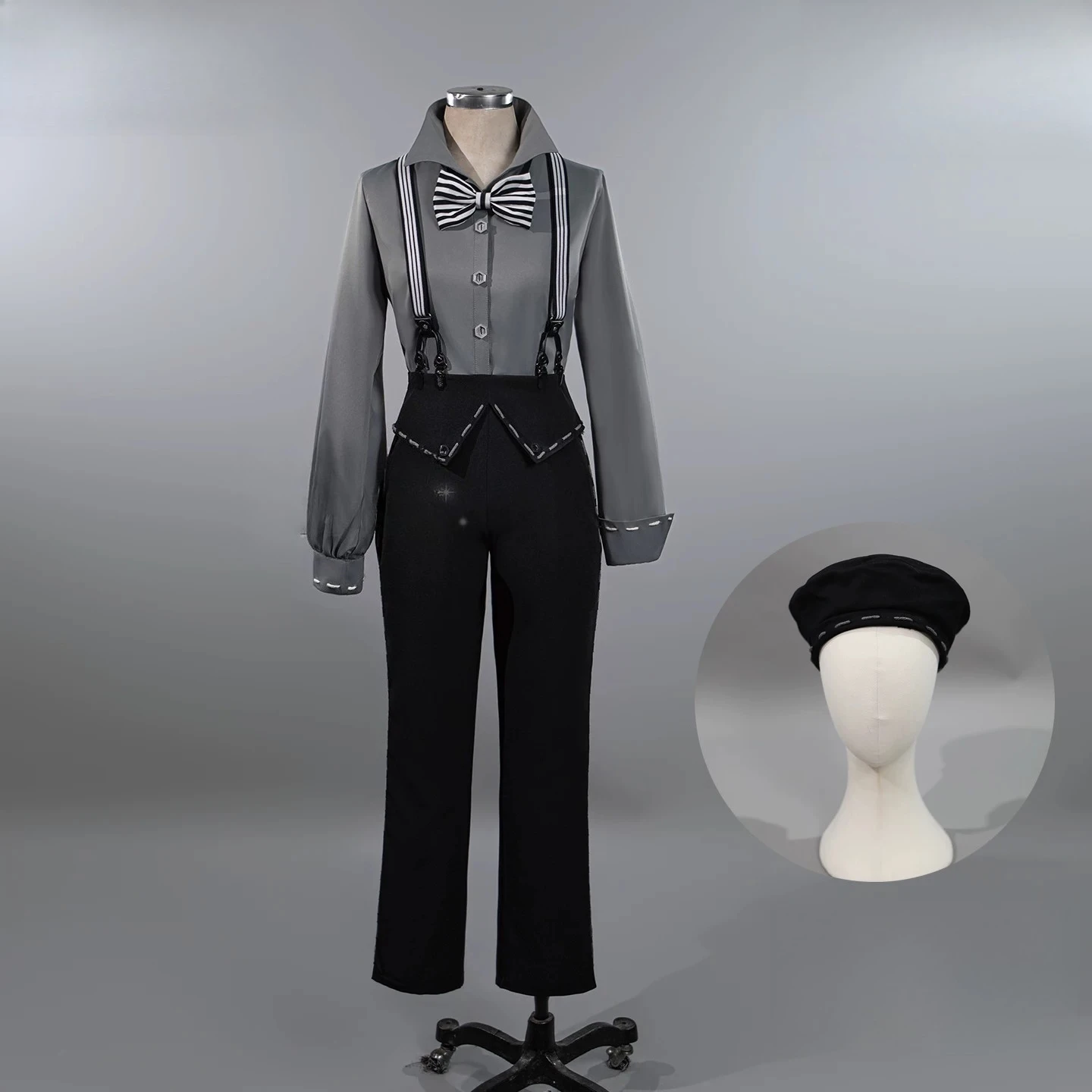 Identity V Mime Artist Cléo Decroux Cosplay Full Set Halloween Carnival Costume
Identity V Mime Artist Cléo Decroux Cosplay Full Set Halloween Carnival Costume