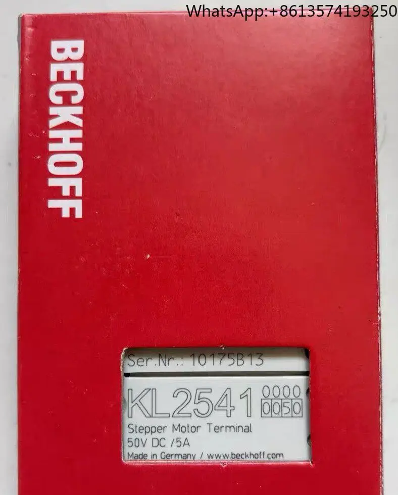 Beckhoff KL2541-0050 original unused genuine spot imported from Germany, fully packaged
Beckhoff KL2541-0050 original unused genuine spot imported from Germany, fully packaged