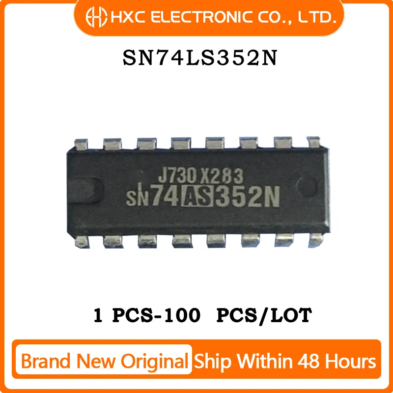 5PCS/10PCS /50PCS/100PCS SN74LS352N 74LS52N HD74LS352P HD74LS352 74LS352 74LS352P DIP-16 NEW
5PCS/10PCS /50PCS/100PCS SN74LS352N 74LS52N HD74LS352P HD74LS352 74LS352 74LS352P DIP-16 NEW