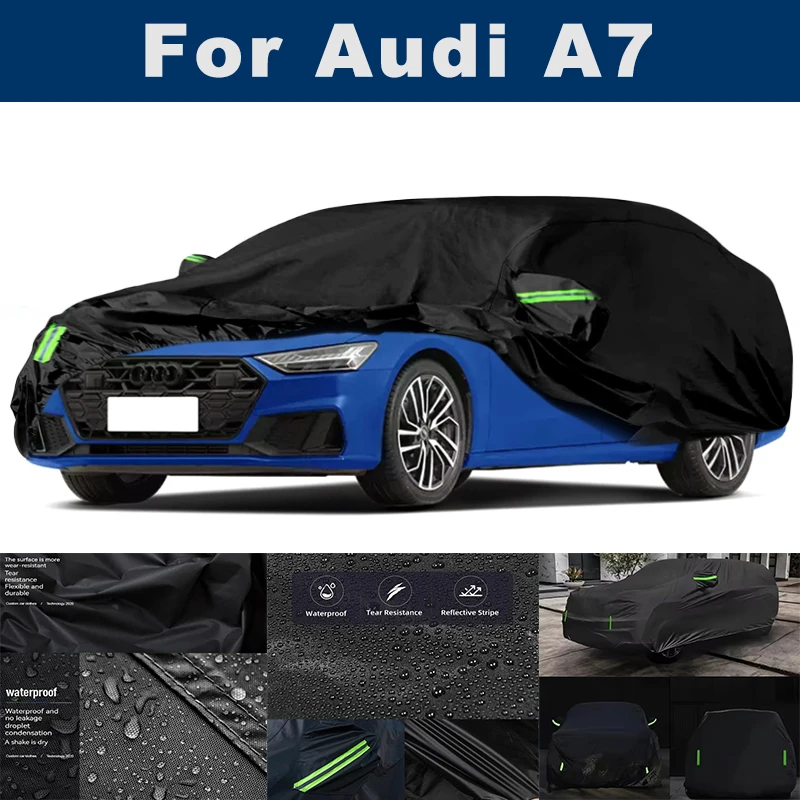 Outdoor Car Cover with Reflective Strips - For Audi A7, Snowproof Dustproof Waterproof Sunproof Shield
Outdoor Car Cover with Reflective Strips - For Audi A7, Snowproof Dustproof Waterproof Sunproof Shield