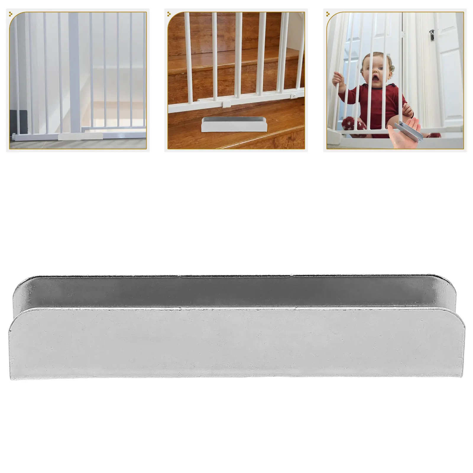 Door Reinforcement Slot U Shaped Fence Groove Reinforcement Tools for Stairs Baby Gate Accessories Pet Gate Fittings Doorway
Door Reinforcement Slot U Shaped Fence Groove Reinforcement Tools for Stairs Baby Gate Accessories Pet Gate Fittings Doorway