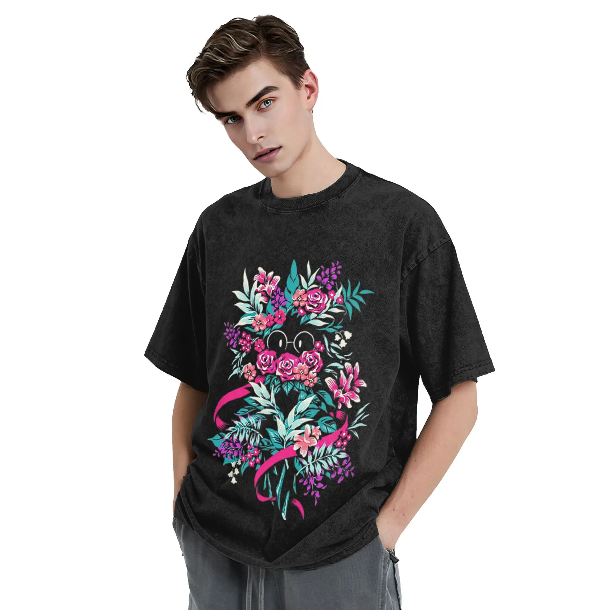 Deltarune Spamton Merch Ralsei Футболка с цветочным принтом для мужчин Хлопковые футболки Мужские футболки с коротким вырезом Летняя одежда Топы S-2XL
Deltarune Spamton Merch Ralsei Футболка с цветочным принтом для мужчин Хлопковые футболки Мужские футболки с коротким вырезом Летняя одежда Топы S-2XL