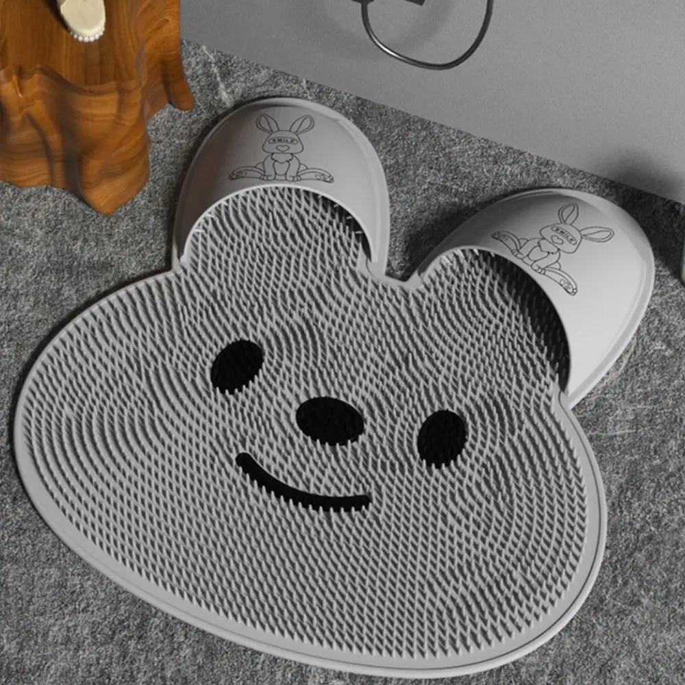 Cute Shower Foot Scrubber Mat Household Rabbit-Shaped Feet Scrubber Mat Comfortable Non-Slip Massage Shower Pad
Cute Shower Foot Scrubber Mat Household Rabbit-Shaped Feet Scrubber Mat Comfortable Non-Slip Massage Shower Pad