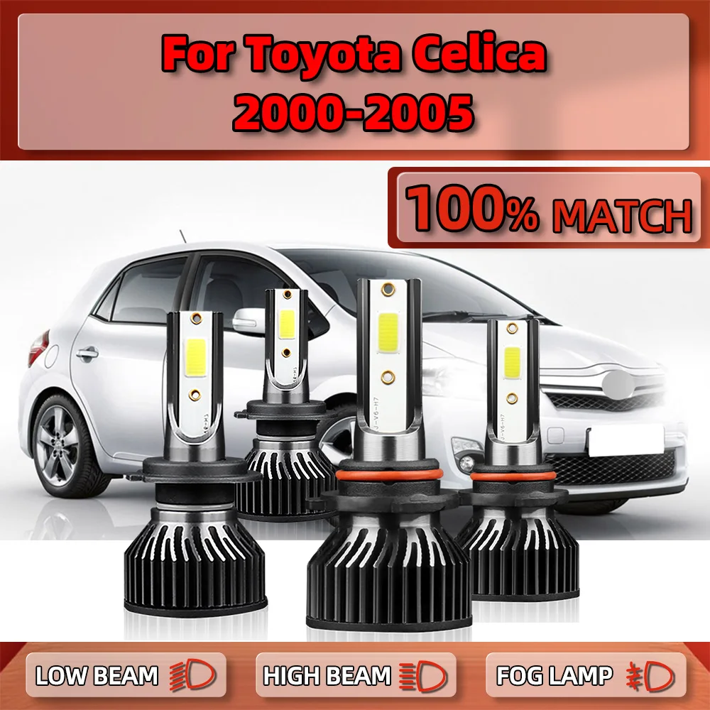 240W 40000LM H7 LED Canbus Car Headlights Bulbs HB3 9005 Auto Lights 12V 6000K For Toyota Celica 2000 2001 2002 2003 2004 2005
240W 40000LM H7 LED Canbus Car Headlights Bulbs HB3 9005 Auto Lights 12V 6000K For Toyota Celica 2000 2001 2002 2003 2004 2005