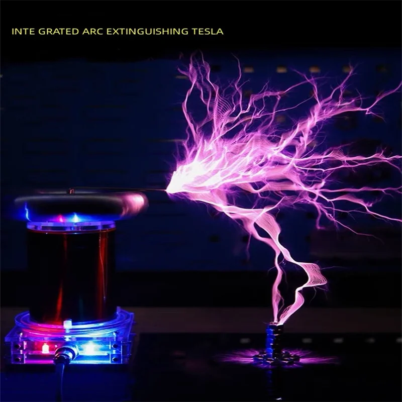 New Music Tesla coil SSTC product high-frequency generator ignition lightning model Integrated arc extinguishing tesla 20cm
New Music Tesla coil SSTC product high-frequency generator ignition lightning model Integrated arc extinguishing tesla 20cm
