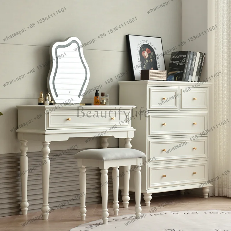 Senior Beauty Vanity Table Simple Classic Bedroom Makeup Vanity Table Storage Nordic Coiffeuse De Chambre Home Furniture
Senior Beauty Vanity Table Simple Classic Bedroom Makeup Vanity Table Storage Nordic Coiffeuse De Chambre Home Furniture