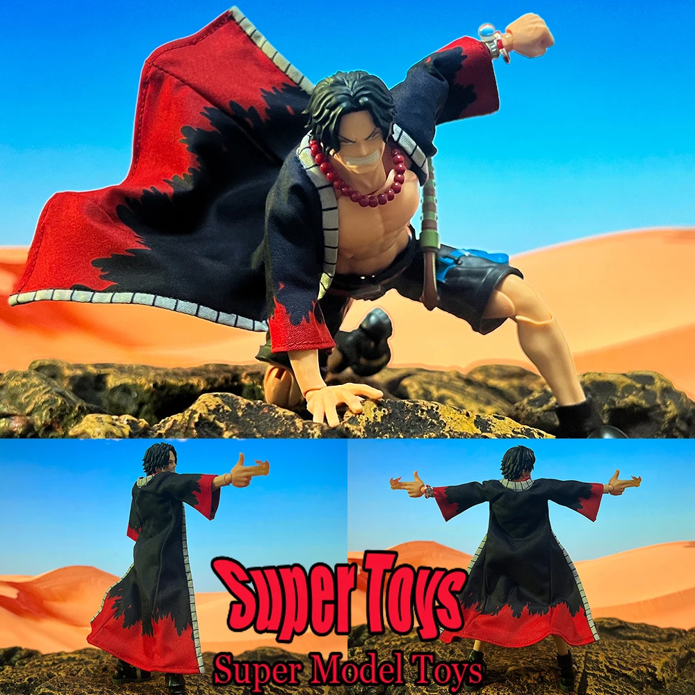 In Stock 1/12 Scale Male Soldier Clothes Accessory ONE PIECE Portgas·D· Ace Long Coat Fit 6-inches SHF Action Figure Model Doll
In Stock 1/12 Scale Male Soldier Clothes Accessory ONE PIECE Portgas·D· Ace Long Coat Fit 6-inches SHF Action Figure Model Doll
