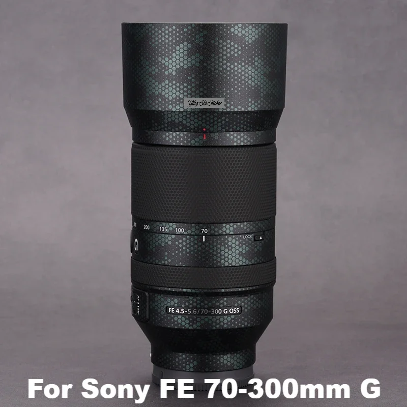 SEL70300G Camera Lens Sticker Coat Wrap Protective Film Body Decal Skin For Sony FE 70-300 70-300mm F4.5-5.6 G OSS
SEL70300G Camera Lens Sticker Coat Wrap Protective Film Body Decal Skin For Sony FE 70-300 70-300mm F4.5-5.6 G OSS
