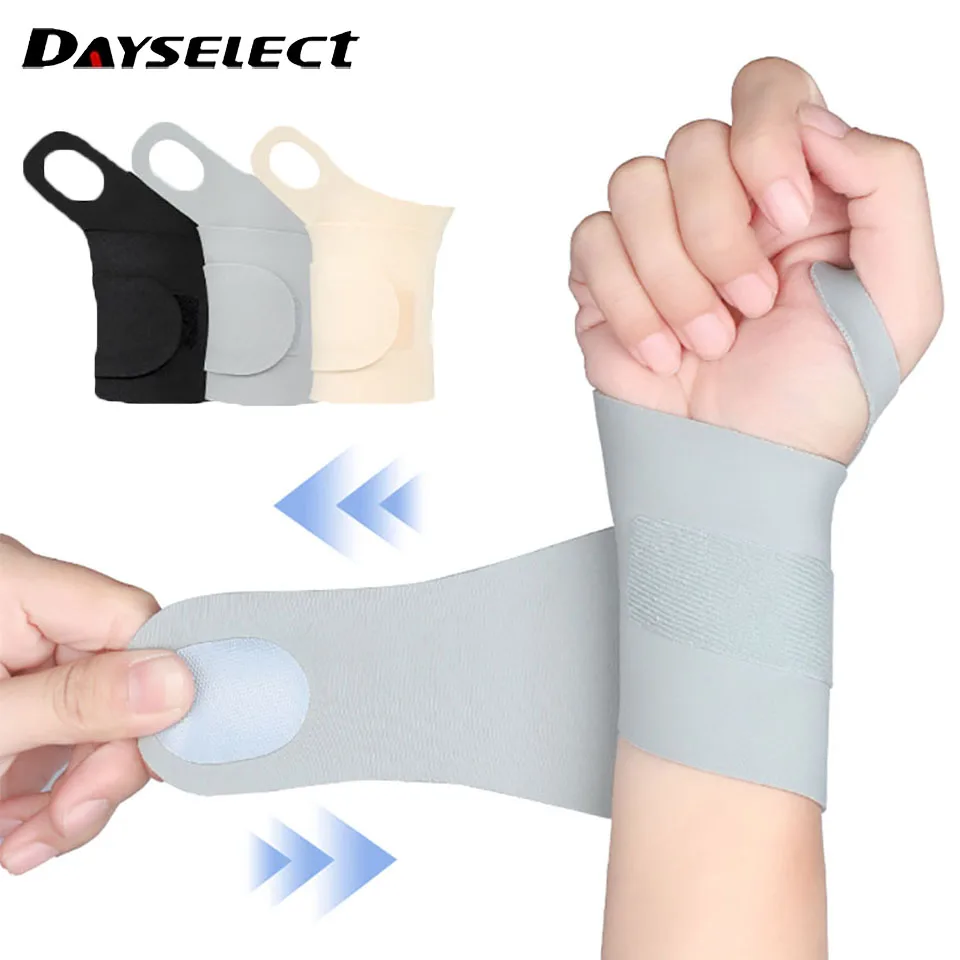 1Pcs Ultra-Thin Wrist Guard Adjustable Breathable Fixation Winding Pressurization Protect Joints Outdoor Sports Badminton Unisex
1Pcs Ultra-Thin Wrist Guard Adjustable Breathable Fixation Winding Pressurization Protect Joints Outdoor Sports Badminton Unisex