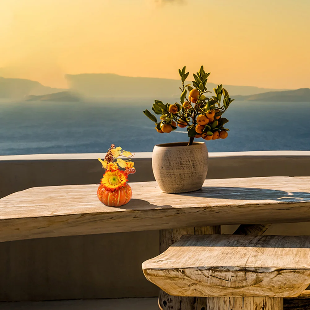 2Pcs Fake Pumpkin Ornaments Artificial Halloween Harvest Decorative Prop Pumpkin for Fall Festival Thanksgiving
2Pcs Fake Pumpkin Ornaments Artificial Halloween Harvest Decorative Prop Pumpkin for Fall Festival Thanksgiving