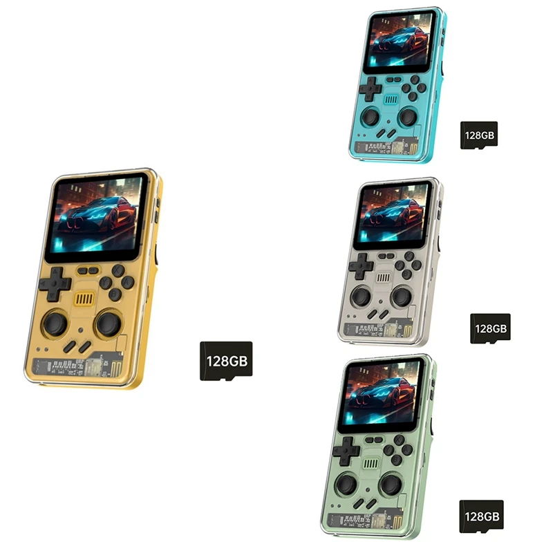 RGB20PRO Retro Handheld Game Console 128GB 3.2Inch IPS Screen Built-In Wifi+Bluetooth For GB/GBA/GBC/PSP Simulator C
RGB20PRO Retro Handheld Game Console 128GB 3.2Inch IPS Screen Built-In Wifi+Bluetooth For GB/GBA/GBC/PSP Simulator C