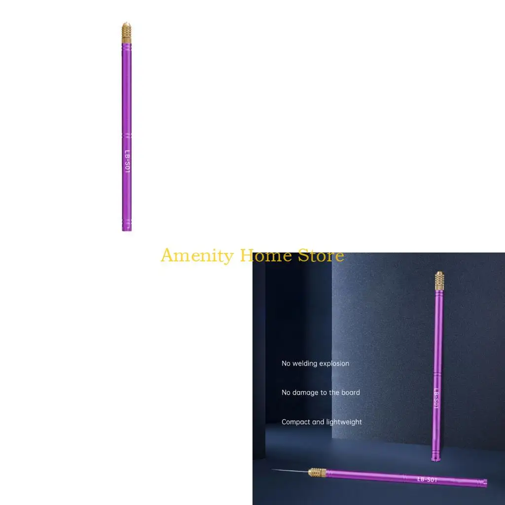 F26C Professional Chip Removal Tool Handheld Cutter Handle For Mobile Phone Repair With High Precisely Aluminum Alloy Needle
F26C Professional Chip Removal Tool Handheld Cutter Handle For Mobile Phone Repair With High Precisely Aluminum Alloy Needle