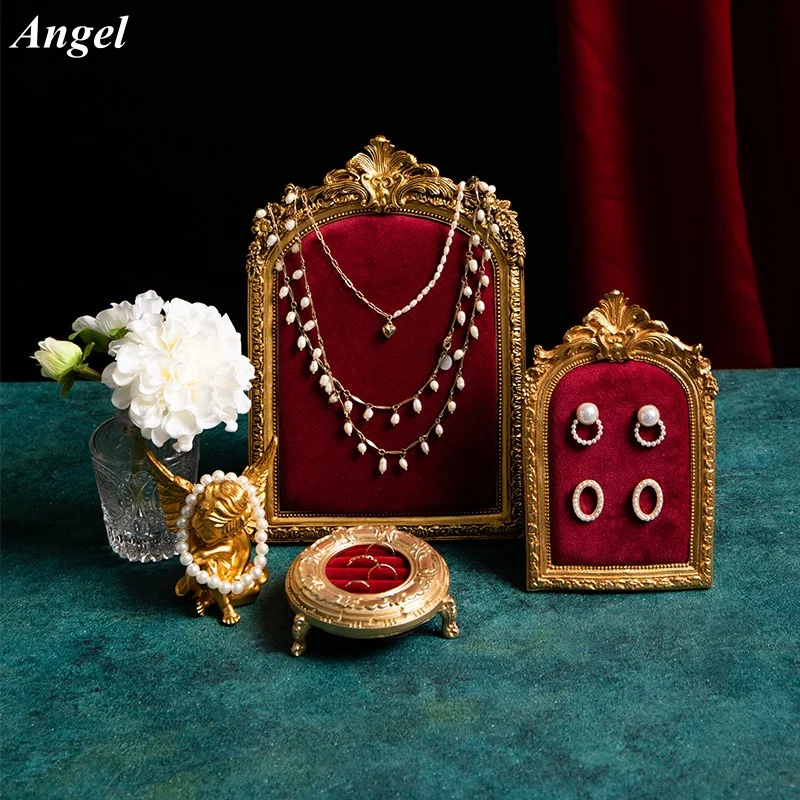 Tore Display & Опора для фотосъемки, Подставка для ювелирных изделий в винтажном стиле с красным бархатом, Настольный поднос для колец из смолы, Креативный подарок для женщин
Tore Display & Опора для фотосъемки, Подставка для ювелирных изделий в винтажном стиле с красным бархатом, Настольный поднос для колец из смолы, Креативный подарок для женщин