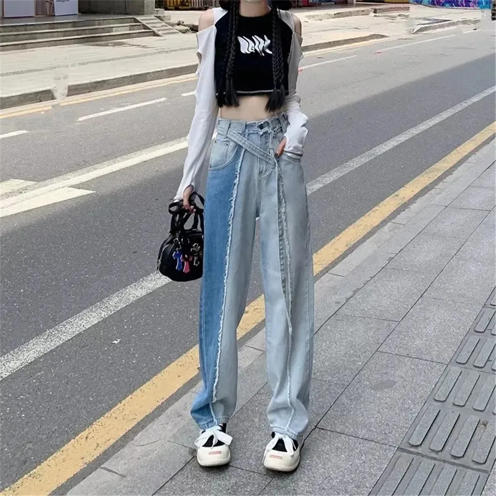Plus Size Korean Fashion Vintage Y2k Rise Jeans Women Gothic Casual Harajuku High Waisted Denim Pants Baggy Chic Denim Trousers
Plus Size Korean Fashion Vintage Y2k Rise Jeans Women Gothic Casual Harajuku High Waisted Denim Pants Baggy Chic Denim Trousers