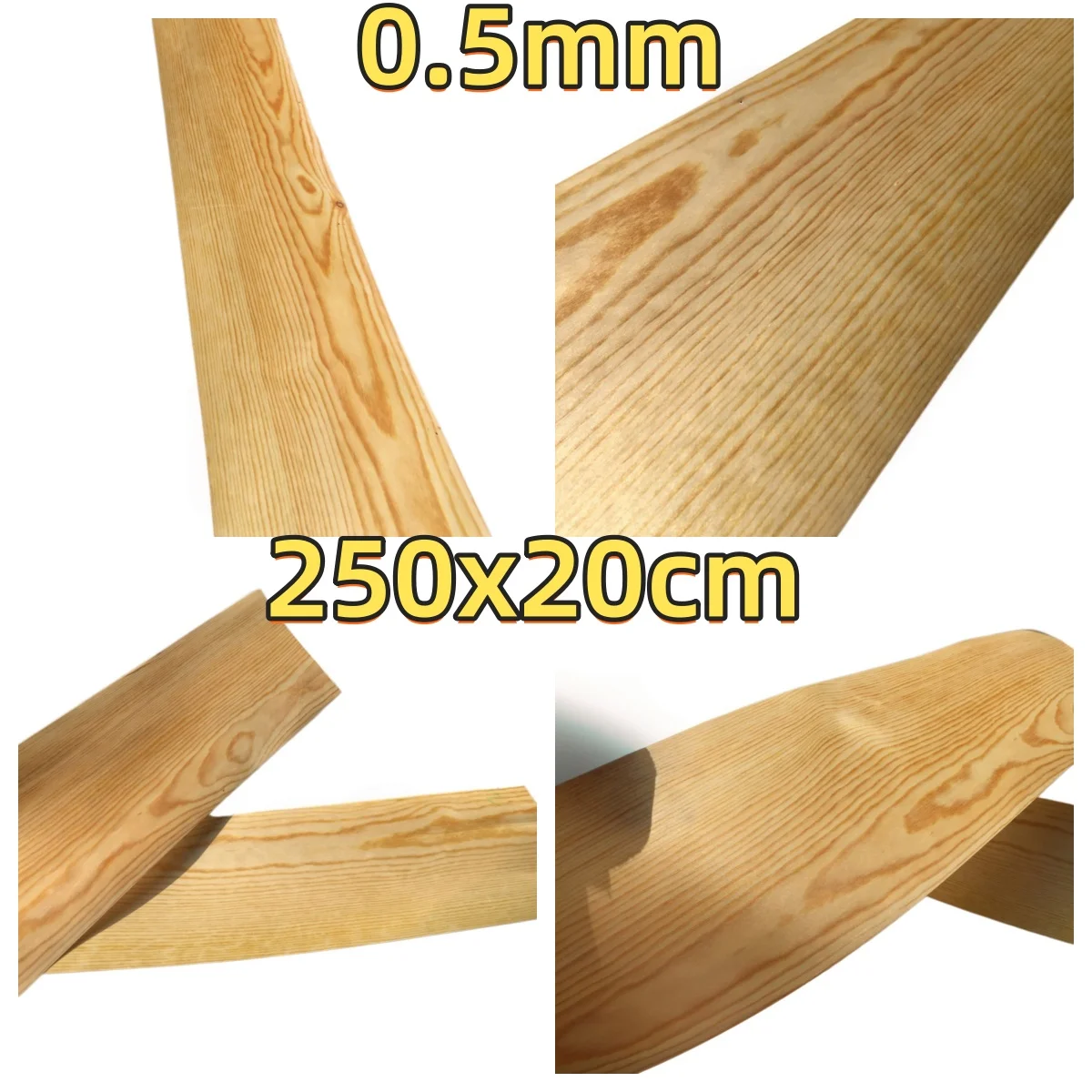 Natural Pine Veneer, 0.5mm Thick, Size 250x20cm, Suitable For Hotel Lobby Wall Decoration And Marquetry.
Natural Pine Veneer, 0.5mm Thick, Size 250x20cm, Suitable For Hotel Lobby Wall Decoration And Marquetry.
