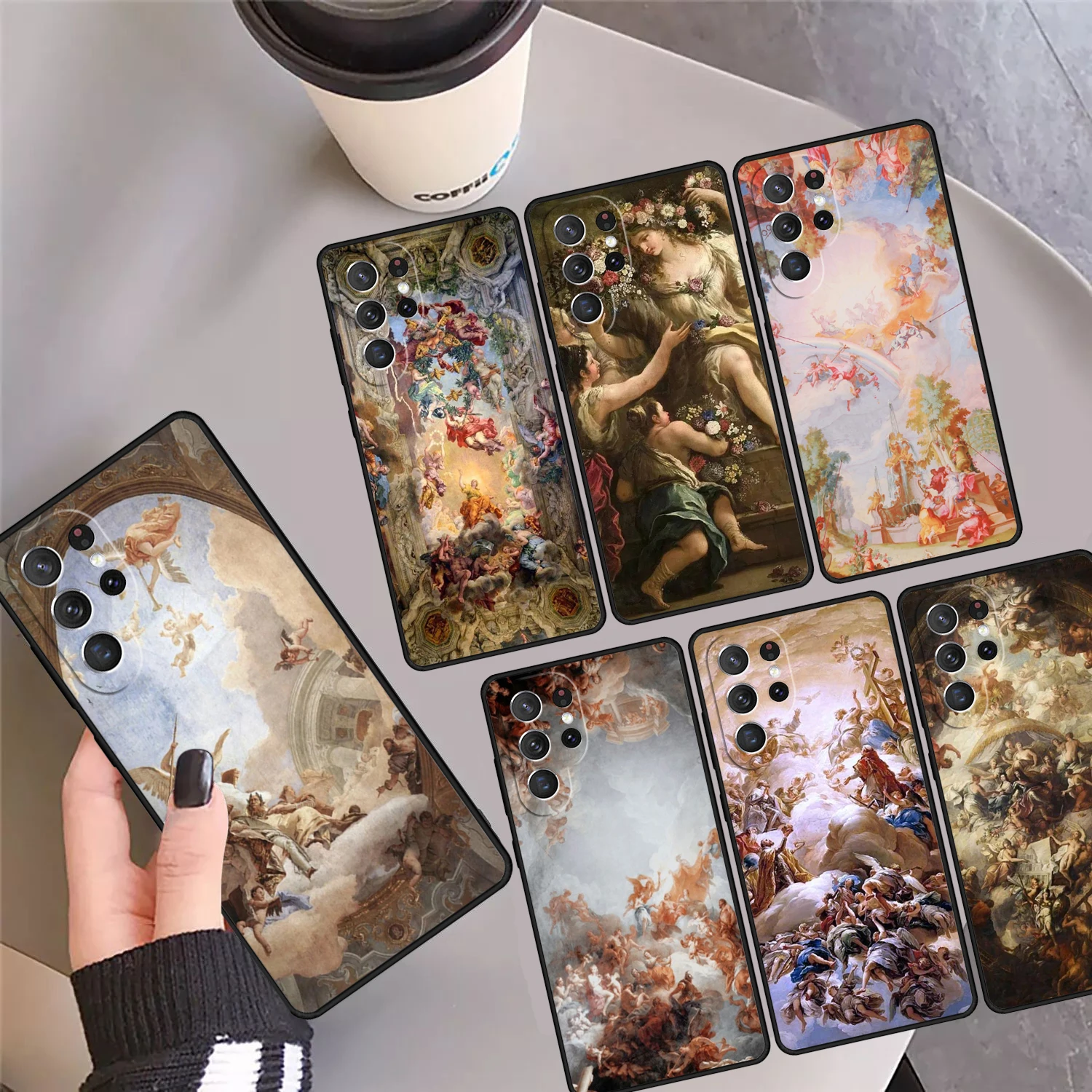 Чехол для телефона в стиле барокко для Samsung Galaxy S24 Ultra 23 S22 Plus S21fe Lite S20 S8 S9 S10 Note 10 Pro Note 20
Чехол для телефона в стиле барокко для Samsung Galaxy S24 Ultra 23 S22 Plus S21fe Lite S20 S8 S9 S10 Note 10 Pro Note 20