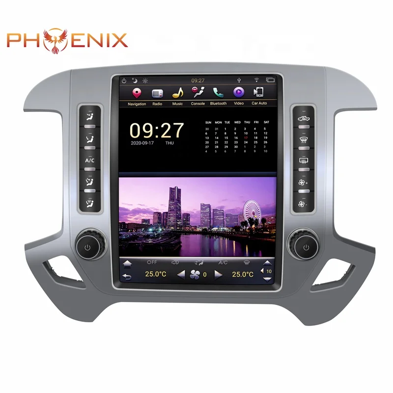 12.1" Vertical Screen Android Multimedia For Chevy Silverado GMC SIERRA 2014-2018 Car Navigation Radio Tesla Style
12.1" Vertical Screen Android Multimedia For Chevy Silverado GMC SIERRA 2014-2018 Car Navigation Radio Tesla Style