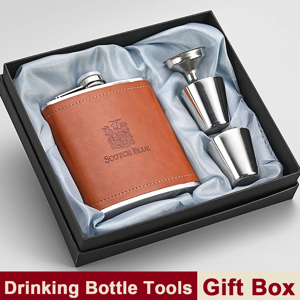 Outdoors Portable Pocket Hip Flask Stainless Steel Whisky Flask Drink Alcohol Container Gift Box Vodka Drinking Bottle Tools
Outdoors Portable Pocket Hip Flask Stainless Steel Whisky Flask Drink Alcohol Container Gift Box Vodka Drinking Bottle Tools
