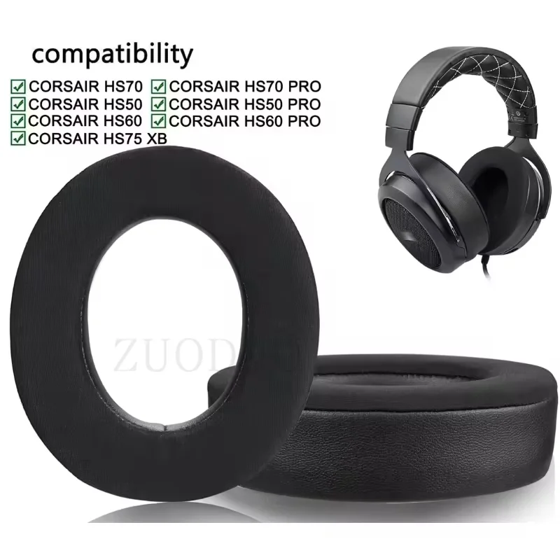 Replacement Ear Pads Ear Cushion Earpad Compatible with Corsair HS50 Pro HS60 Pro HS70 Pro Headphones Gamer Headband
Replacement Ear Pads Ear Cushion Earpad Compatible with Corsair HS50 Pro HS60 Pro HS70 Pro Headphones Gamer Headband