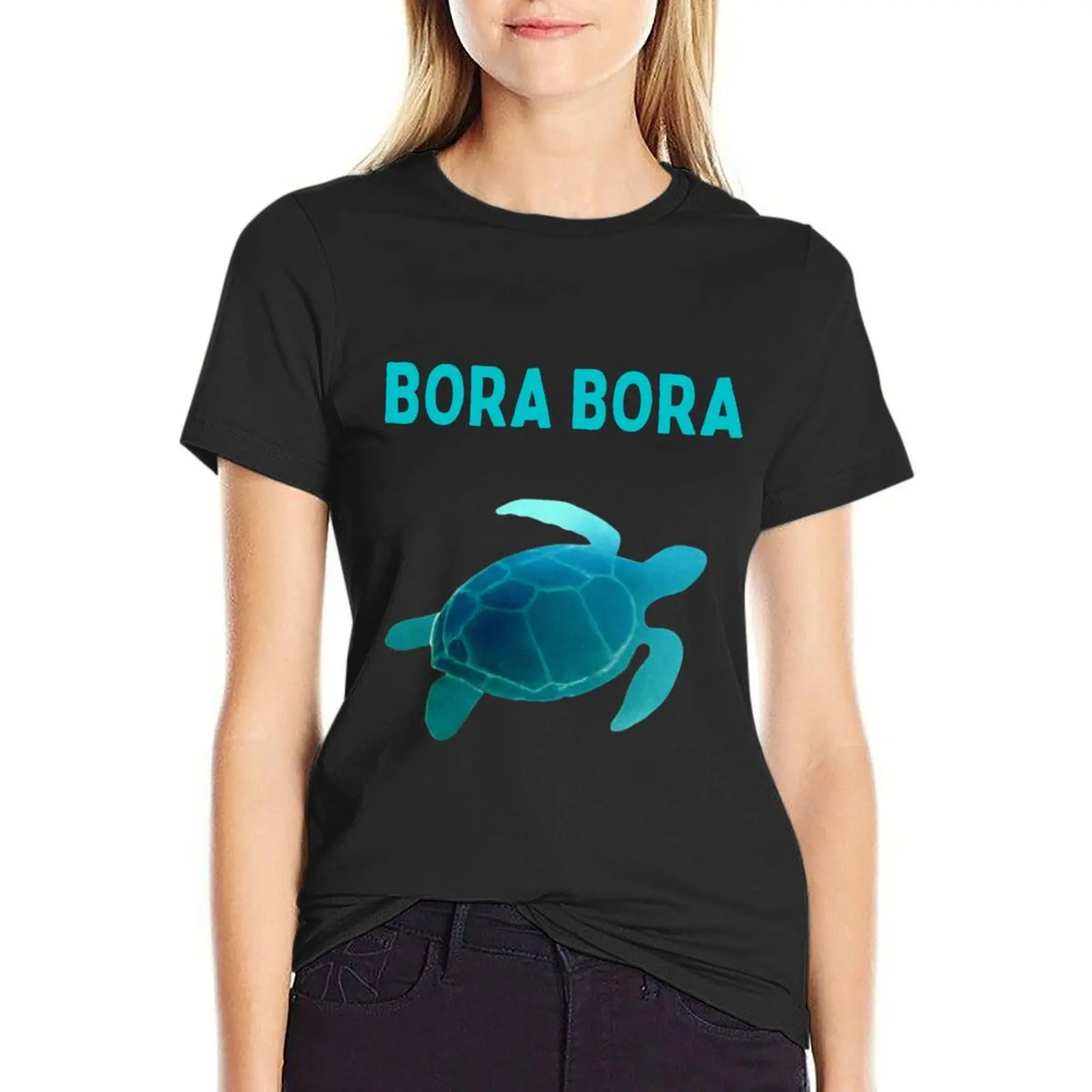 Bora Bora T-Shirt funny kawaii clothes summer clothes Short sleeve tee Women t shirt
Bora Bora T-Shirt funny kawaii clothes summer clothes Short sleeve tee Women t shirt