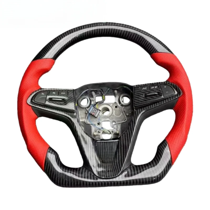 Car Steering Wheel New Product Customized Peorated Leather Carbon Fiber Steering Wheel
Car Steering Wheel New Product Customized Peorated Leather Carbon Fiber Steering Wheel