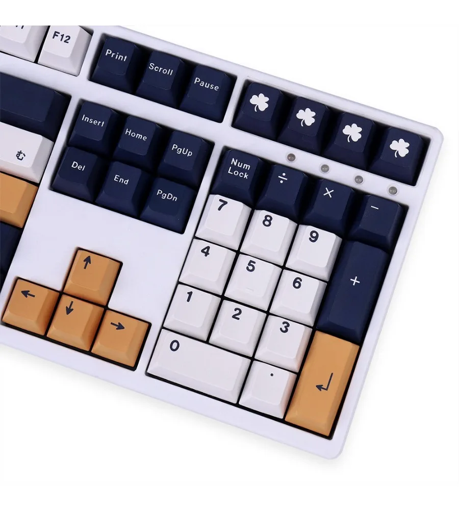 Cherry original PBT sublimation is suitable for mechanical keyboard 64/75 and other clover keycaps
Cherry original PBT sublimation is suitable for mechanical keyboard 64/75 and other clover keycaps