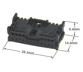 500 pcs Wire34824-0204+Suitable for Chevrolet 20P Black Mother Shell Automotive Wire Harness Connector
500 pcs Wire34824-0204+Suitable for Chevrolet 20P Black Mother Shell Automotive Wire Harness Connector