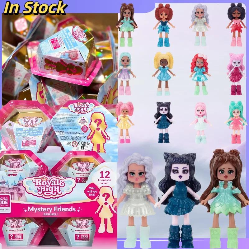 3 Inch New Royale High Mysterious Friend Series 1 Mini Doll Model Changeable Spot Girl Heart Magic Blind Box Collectible Toys
3 Inch New Royale High Mysterious Friend Series 1 Mini Doll Model Changeable Spot Girl Heart Magic Blind Box Collectible Toys