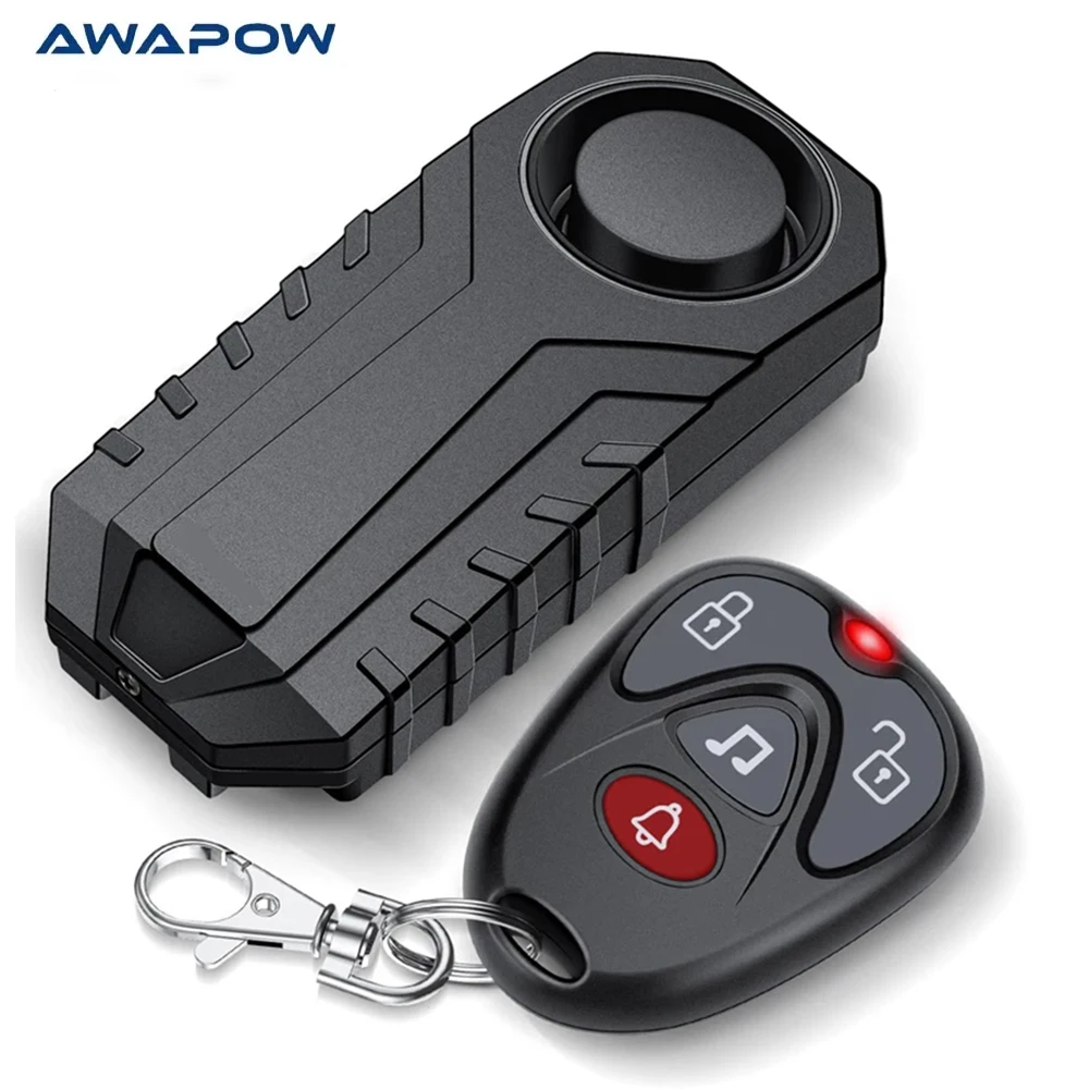Awapow Ship Vibration Alarm Wireless Sensor for Motorcycle Anti-Theft Security System Waterproof with Remote Control
Awapow Ship Vibration Alarm Wireless Sensor for Motorcycle Anti-Theft Security System Waterproof with Remote Control