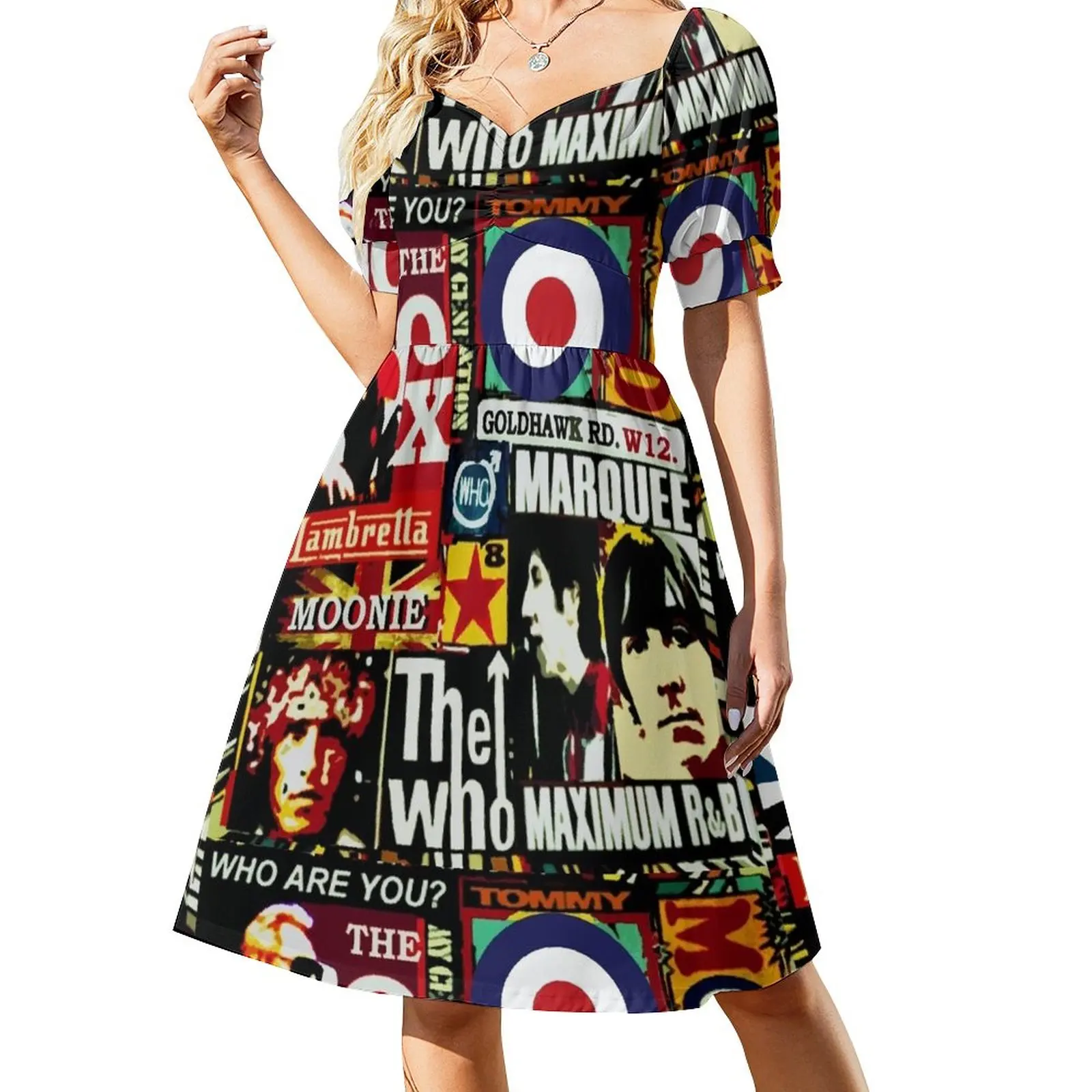 Modrophenia Mod Music Sixties Collage, Sleeveless Dress purple dress Dress woman
Modrophenia Mod Music Sixties Collage, Sleeveless Dress purple dress Dress woman