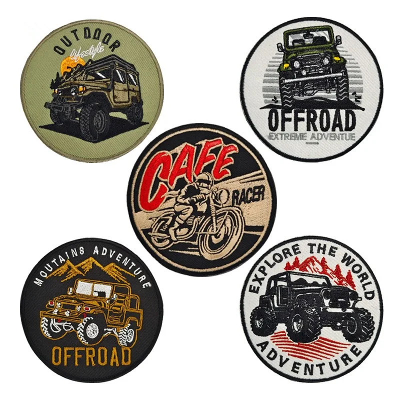 High-Quality Durable Off-Road Vehicle Hook&Loop Embroidered Patch for DIY Clothes Jeans Bags Coats T-shirt Hat Car Mobile Phone
High-Quality Durable Off-Road Vehicle Hook&Loop Embroidered Patch for DIY Clothes Jeans Bags Coats T-shirt Hat Car Mobile Phone