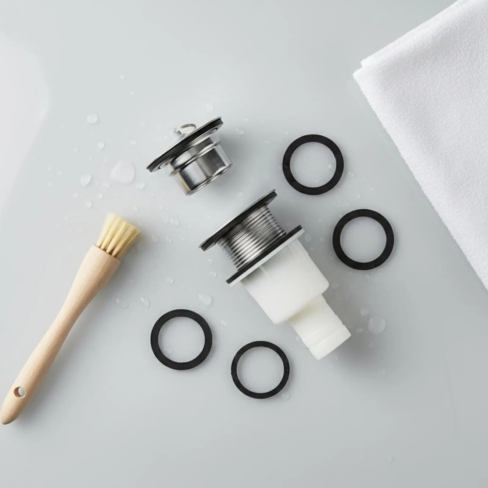 Mop Sink Drain Kit Anti-Rust Mop Sink Flexible Bend Pipe Long-Lasting Household Plumbing Leak Resistant for Utility Room
Mop Sink Drain Kit Anti-Rust Mop Sink Flexible Bend Pipe Long-Lasting Household Plumbing Leak Resistant for Utility Room