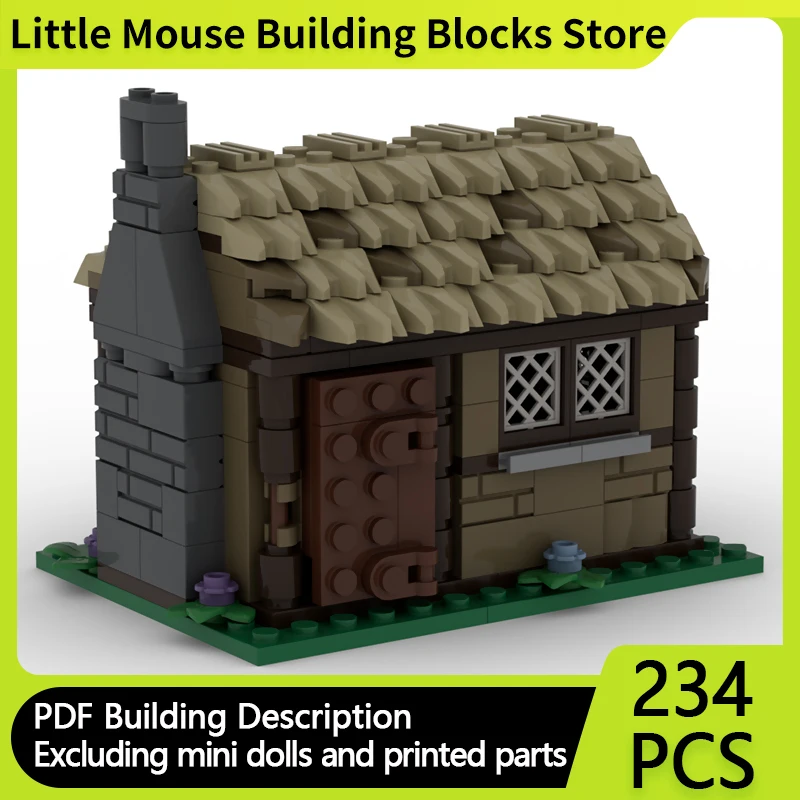 Medieval Castle Model MOC Building Bricks House Made Of Grass Trees And Rocks Modular Gifts Holiday Assemble Children Toys Suit
Medieval Castle Model MOC Building Bricks House Made Of Grass Trees And Rocks Modular Gifts Holiday Assemble Children Toys Suit